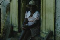 Portrait of woman in Haitian village