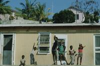 Kids, Haitian village [shantytown]