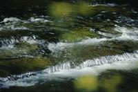 Close-ups of water in stream