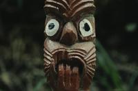Maori carvings 