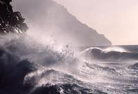 Waves, Na Pali coast