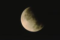 Close-ups of lunar eclipse at Westerbeke