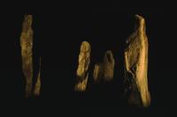 Callanish standing stones, night