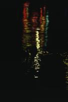 Night reflections in harbour