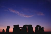 Stonehenge - sunset sky
