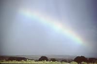 Rainbow over desert, Canyon de Chelly National Monument
