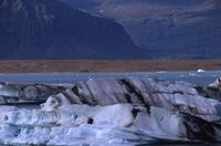 Close-ups of glacial ice
