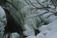 Niagara escarpment in snow