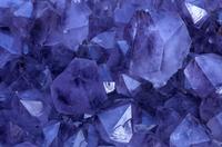 Close-ups of quartz crystal
