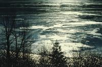 Ice on edge of lake 