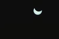 Partial eclipse of sun 