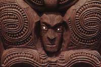 Maori carvings - close-ups