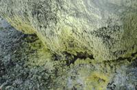 Sulphur deposits - closeups