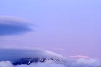 Mount Ngauruhoe, sunset