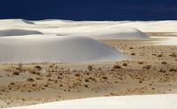 Gypsum dunes, White Sands National Monument