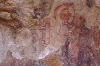 Pictographs at Painted Cave