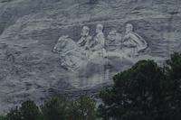 North face of Stone Mountain