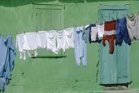 Laundry and street scenes
