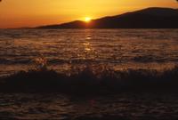 Sunset on Wreck Beach