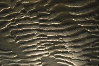Close-up of sandbars on South Saskatchewan River